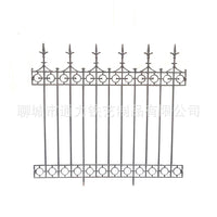 Cast Iron Decorative Fence Panel for Garden and Villa