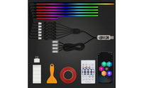 Interior Car LED Strip Lights Slim LED Strip Lighting Linear for Dashboard