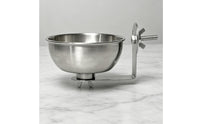 Stainless Steel Cage Feeder Bowl Clamp Style Bird Feeding Bowl Screw Fastened Bird Feeder