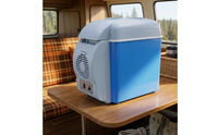 Mini Fridge 12V Car Fridge Small Refrigerator 7.5L Appliance Insert for Travelers, Road Trips, Camping