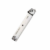 Cartoon Panda Acrylic Ruler, Straight Ruler, Cute Stationery for Students, Office Drawing Tool, Creative Souvenir, Random Design