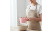 Semi-Automatic Flour Sifter Container Food Grade Material Handheld Container Sifter Powdered Sweetener Dispenser Long-Lasting