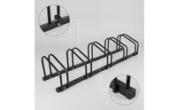Bike Floor Parking Rack Carbon Steel Floor Bike Rack Bike Parking Stand Powder Coated Heavy Duty for Cyclists, Garage