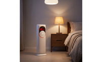 Digital Vertical Fan with Wireless Controller Oscillating Floor Fan Quiet Heater High Velocity for Living Room