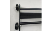 Glute Training Roller with Wheels Sturdy Glute Fitness Wheel Equipment for Athletes
