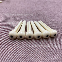 Acoustic Guitar Bridge Pins, Ivory White