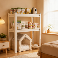 pet food storage rack