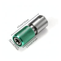 Screwdriver Bit Adapter Compact Rapid-Swap Bit Holder Tool Attachment High-Strength for Handymen, Home Repair