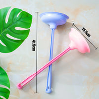 Toilet Plunger and Drain Clog Remover Tool