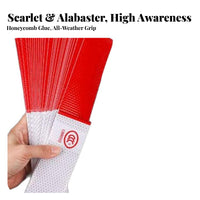 Strong Adhesion High Intensity Reflective Tape Wide Angle Reflection Vehicle Body Conspicuity Tape Wear Resistant for Night Driving, Outdoor