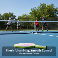 Pickleball Bag Set Enlarged Sweet Area Pickleball Paddle Set Sports Equipment Safety Rim Protection Sweat Wicking for Outdoor