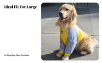 All-Season Wear Dog Elbow Protector Shirt Breathable Material Front Leg Sleeve for Dogs Soft & Comfortable for Outdoor Walks, Indoors, Home