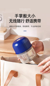 Manual Garlic Mincer with ABS Body and Two-Blade Design