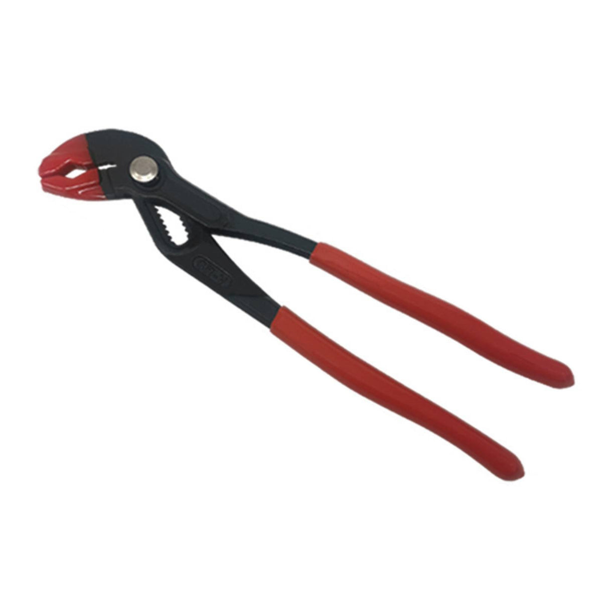Quick-Adjust Pipe Pliers with Curved Gripping Surfaces Non-Slip Adjustable Pliers with Dipped Handles Ergonomic Compact for Mechanics, Workshops