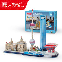 CubicFun 3D Puzzle Cityscape Series - World Landmark Architecture Model Kits