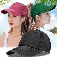 Women's Summer Half-Empty Top Sun Hat Breathable Baseball Cap for Outdoor Sports