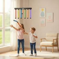 Rechargeable Reaction Drop Sticks Challenge Game Competitive Reaction Coach Game Safe Hand-Eye Coordination Training Toy Soft for Athletes
