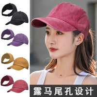 Women's Summer Half-Empty Top Sun Hat Breathable Baseball Cap for Outdoor Sports