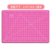A5 Self-Healing PVC Cutting Mat with Grid Lines for Crafts, Modeling, and Carving