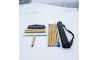 Photovoltaic Panel Snow Brush Lightweight Photovoltaic Panel Snow Extendable for Winter