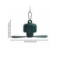 Cordless USB Rechargeable Hanging Fan Strong Breeze USB Hanging Fan Controller Control for Dorm Room, Bunk Bed