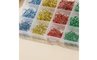 RC Body Pin Organizer R-Shaped RC Car Clip Organizer Clear with Dividers for Workbench, Garage Storage