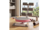 Rotating Sit up Padded Seat Sit up Foam Rollers Ab Exercise Bench