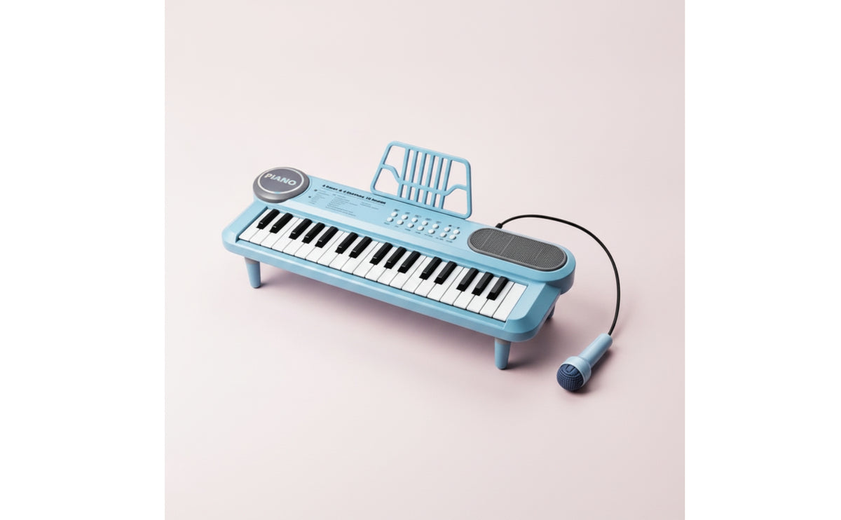 37-Key Keyboard Piano with Voice Pickup | child-Friendly, Keyboard with voice pickup, for Home