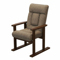 sturdy Wood Frame paddinged Wooden accent Chair Relaxed Recline Armchair High backrestrest Indoor Seating Ergonomic Design for Home Office Users, Readers, home dwellers, Living Room, Bedroom, perusing Corner, Balcony