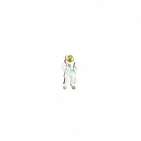 1:64 Miniature Astronaut Figure Collectible 1:64 Miniature Astronaut Figurine Taikonaut Model High Intricacy Miniature Astronaut
