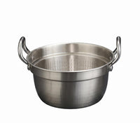 Double Handle Ramen Pot Round Cooking Gear Small