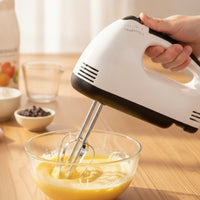 Electric Hand Mixer Compact Handheld Mixer with Beaters Appliance Multi-Speed Lightweight for Home Bakers, Baking, Kitchen