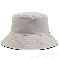 Men's Reversible Bucket Hat, Large Head Circumference, Japanese Style Casual Sun Hat
