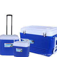Portable Insulated Cooler Box for Food Delivery, Fishing, and Outdoor Activities