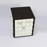 Rotating Jewelry Display Stand with 4 Sides for Earrings and Necklaces