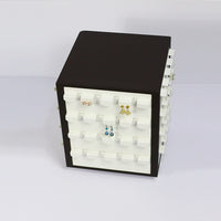 Rotating Jewelry Display Stand with 4 Sides for Earrings and Necklaces