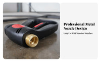 Safety Trigger Lock High Pressure Spray Heavy Duty Car Wash Water Long-Lasting Materials for DIY Enthusiasts, Siding Washing