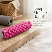 EVA Hollow Floating Point Yoga Column Foam Roller for Muscle Relaxation and Massage