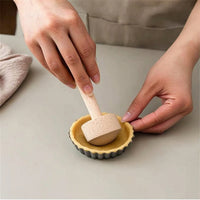 Lightweight Double-sidedSided Tart Tamper Long-Lasting Tart Tamper Reusable Pastry Presser Hand Wash for Home Cooks, Kitchen
