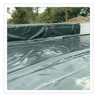 HDPE Geomembrane Pond Liner for Fish Ponds and Aquaculture, Black Anti-Seepage Film
