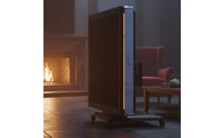 Built-in Lifting Mechanism Automatic Mahjong Table Central Playing Area Square Mahjong Table Dark Frame Game Furniture Four Straight Legs