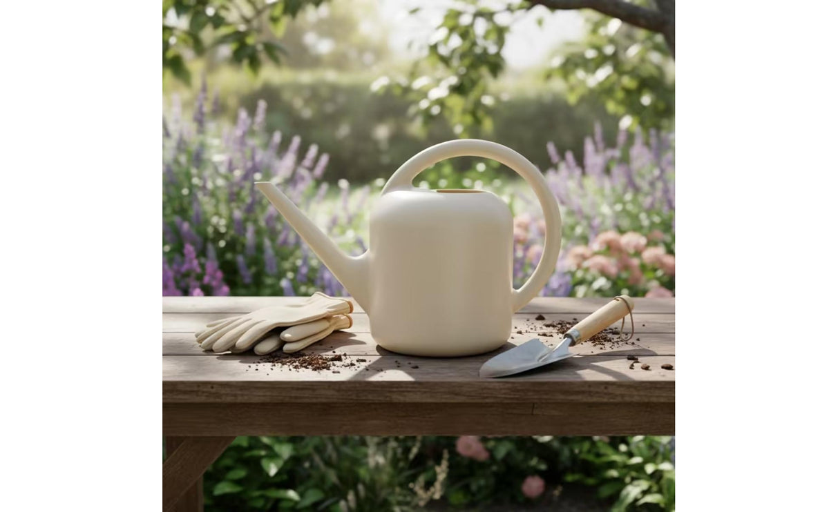Indoor Watering Can with Long Spout Precision Plain Compact for Plant Lovers, Gardeners, Balcony, Home