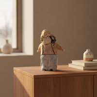 Hand-Painted Ceramic Figurine Cute Dinosaur Figurine Modern Figurines Decorative for Homeowners