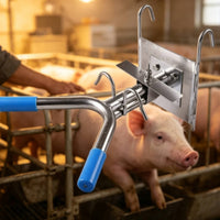 Single-Person Pig Castration Frame Handheld Castration Frame Welded Tool Long-Lasting for Farmers
