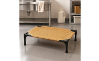Detachable Washable Elevated Dog Bed Moisture-Proof Raised Dog Bed Breathable Indoor Outdoor Use for Summer