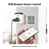 Wirelessreless Fi Thermostat Plug Heating & Cooling Mode Wireless-Fi Thermostat Plug Smart Temperature Control Socket Energy
