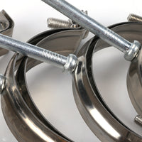 Stainless Steel Pipe Clamp with Nails for Drainage Pipes - Heavy Duty