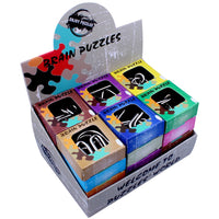 24-Piece Metal Brain Teaser Puzzle Set for Adults and Kids