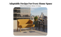3 Pieces Nordic Design Two Armchairs and a Side Table space-saving Conversation Set Minimalist Aesthetic Indoor Furniture Leisure Seating for Apartment Dwellers, Hotel Managers, Living Room, Small Spaces, Balcony, Reception Area