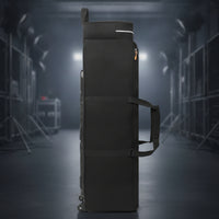 Easy Transport Wheeled Hardware Bag Sturdy Rolling Gear Bag Reinforced Carrying Case Portable for Photographers